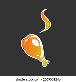 diseño simple vectorial de un icono de comida y bebida