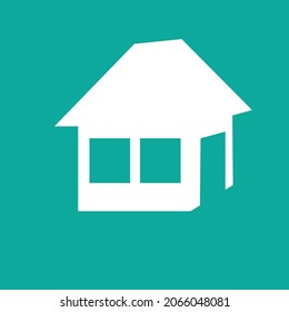 simple vector design of a house icon