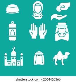 simple vector design of an islamic icon