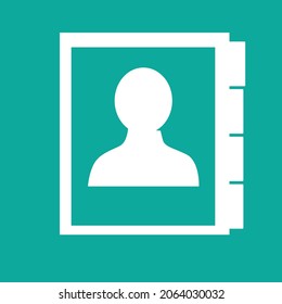 simple vector design a set of male icons
