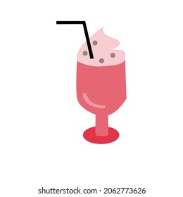 simple vector design of a soft drink