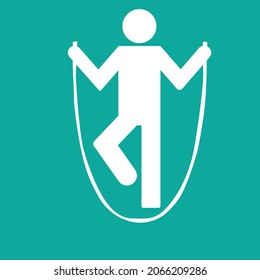 diseño simple vectorial de un icono deportivo
