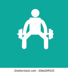simple vector design of a sports icon