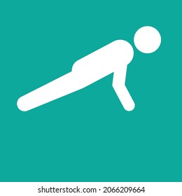 einfaches Vektordesign eines Sportsymbols