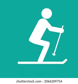simple vector design of a sports icon