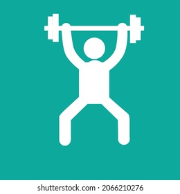 einfaches Vektordesign eines Sportsymbols