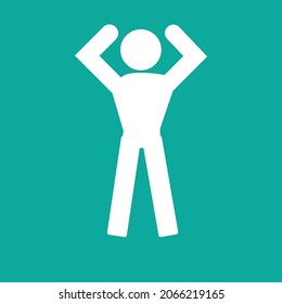 simple vector design of a sports icon