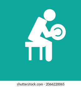 diseño simple vectorial de un icono deportivo