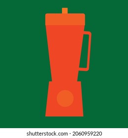 simple vector design of tv a blender