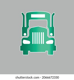 simple vector design of a vehicle icon