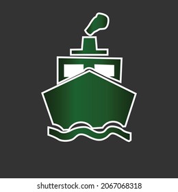 simple vector design of a vehicle icon