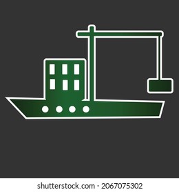 simple vector design of a vehicle icon