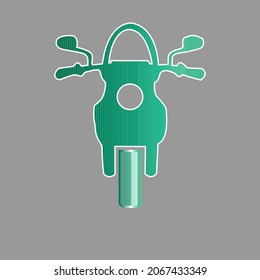 simple vector design of a vehicle icon