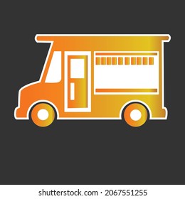 simple vector design of a vehicle icon
