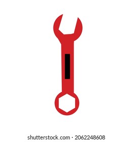 simple vector design of a wrench