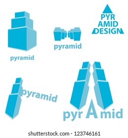 simple vector digital cube icon set. square icons. vector design elements. Cube 3d.