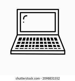 Simple vector electronic and technology flat design