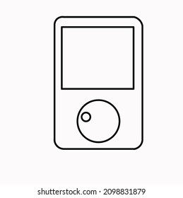 Simple vector electronic and technology flat design