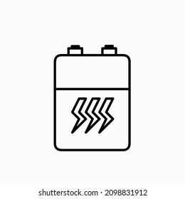 Simple vector electronic and technology flat design
