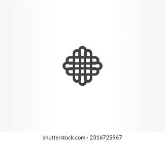 simple vector elements logo design icon