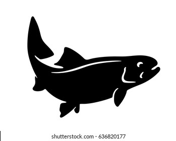 Royalty Free Trout Silhouette Stock Images Photos Vectors