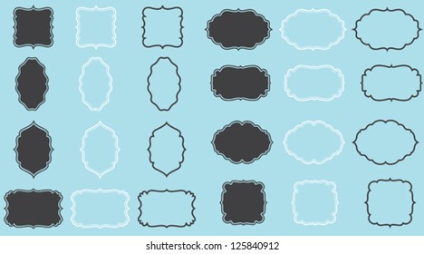 Simple vector frames
