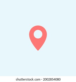 Simple vector graphic illustration of location, address, and map icon. Great for posters, banners, flyers, flyers, business, feeds, webinar posters, and business.