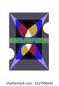 simple vector in gray color, symbol, banner, white background.