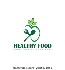 
SIMPLE VECTOR HEALTHY FOOD LOGO