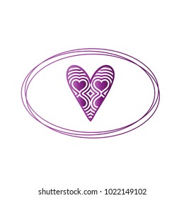 Simple vector heart icon