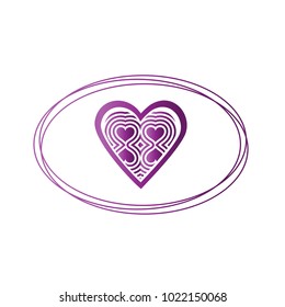 Simple vector heart icon