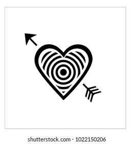 Simple vector heart icon