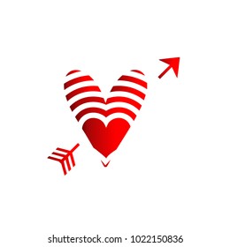 Simple vector heart icon