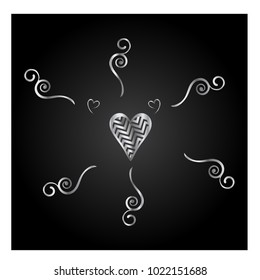 Simple vector heart icon