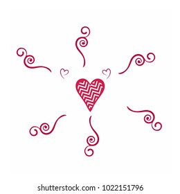 Simple vector heart icon