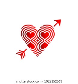 Simple vector heart icon