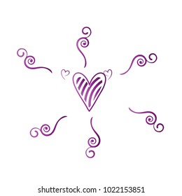 Simple vector heart icon
