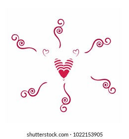 Simple vector heart icon