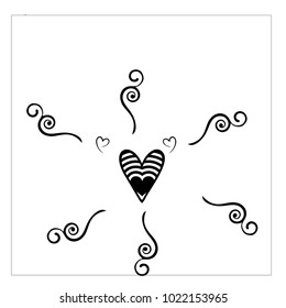 Simple vector heart icon