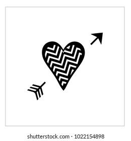 Simple vector heart icon