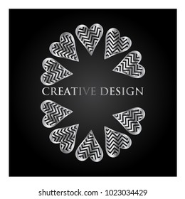 Simple vector heart icon