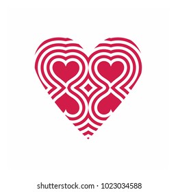 Simple vector heart icon
