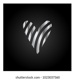 Simple vector heart icon