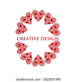 Simple vector heart icon