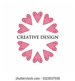 Simple vector heart icon