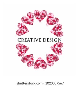 Simple vector heart icon