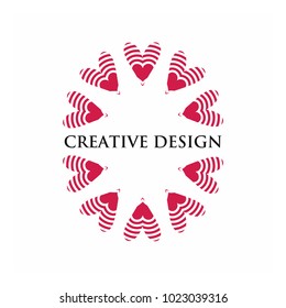 Simple vector heart icon