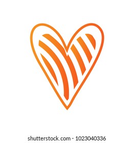 Simple vector heart icon