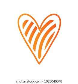 Simple vector heart icon