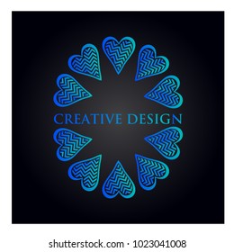 Simple vector heart icon